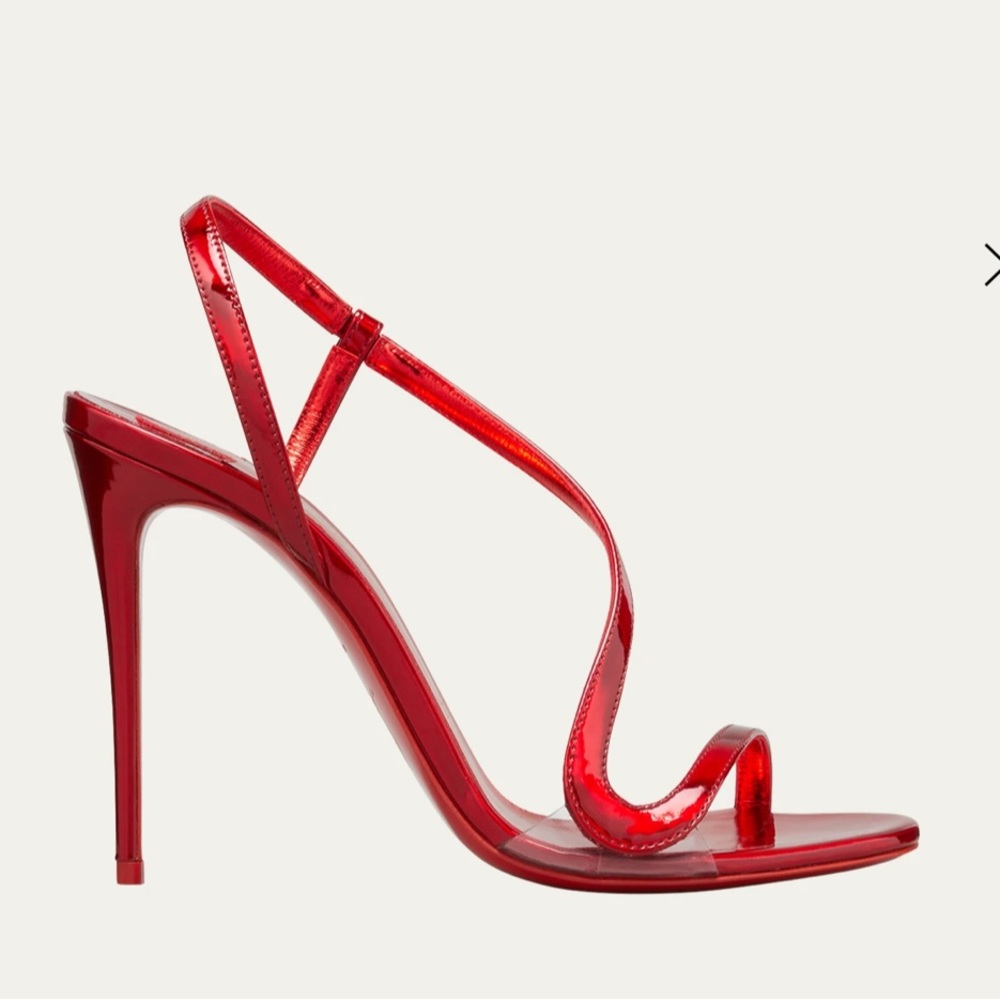 Red Christian Louboutin Rosalie 100 Heels